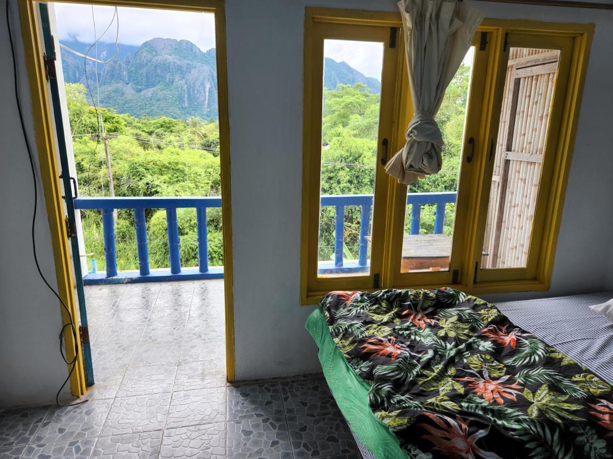 Blue Guesthouse Vang Vieng Buitenkant foto