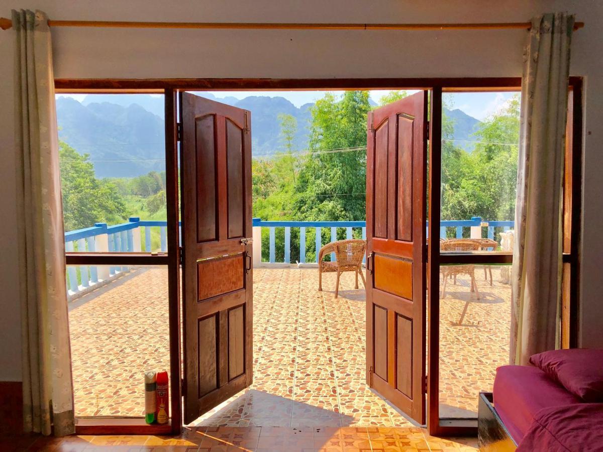 Blue Guesthouse Vang Vieng Buitenkant foto